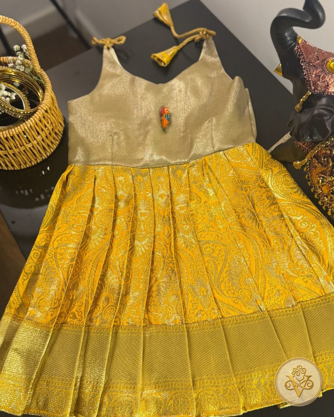 Manjal Frock - Image 2