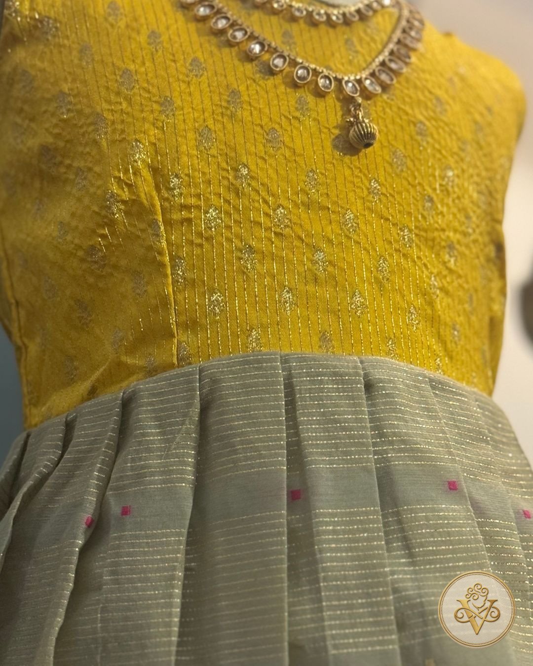 Kavya Silk Gown - Image 2